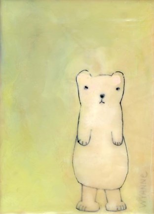 Framed Boo Bear Print