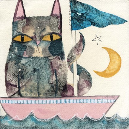 Framed By The Light of the Moon Print