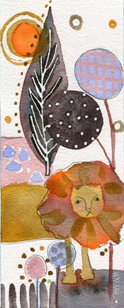 Framed Hear My Roar Print