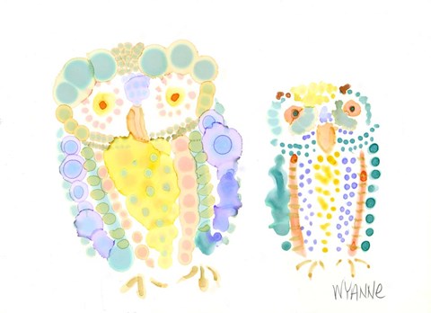 Framed Ruffled Feathers Print