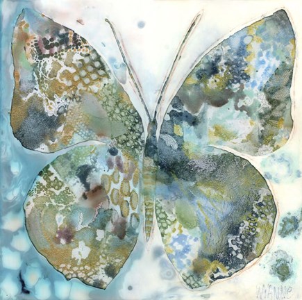 Framed Lucky Moth #1 Print