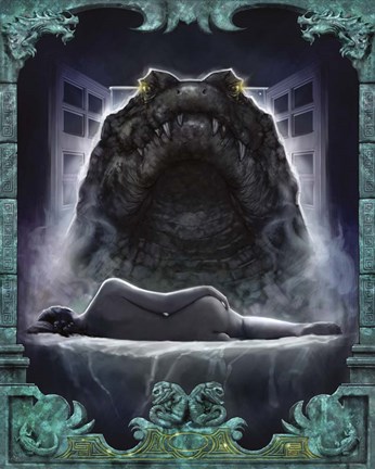 Framed Crocodile Print