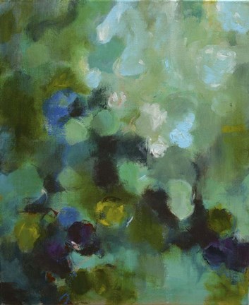 Framed Green I Print