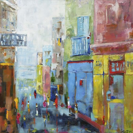 Framed Procida Print