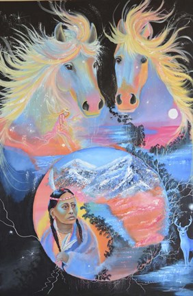 Framed Fantasy Reality Print