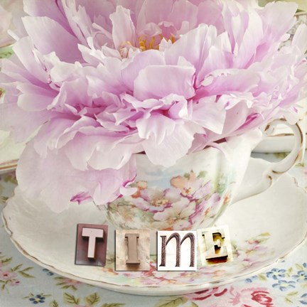 Framed Vintage Time Print