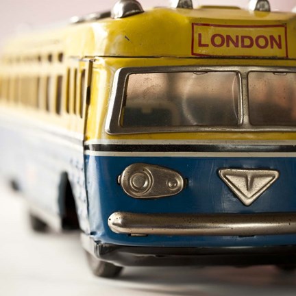 Framed Yellow Bus Print