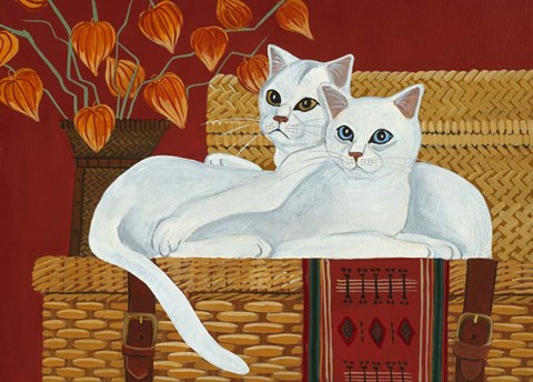 Framed Smudge And Ellie Print