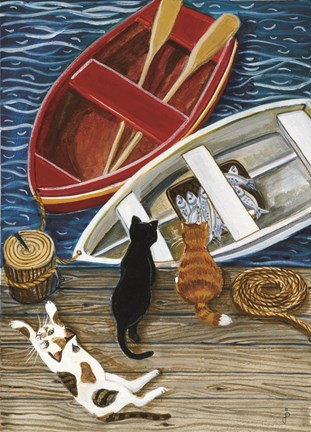 Framed Days Catch Print