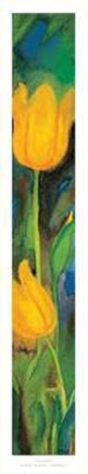 Framed Tulipani Gialli Print