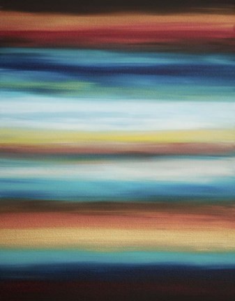 Framed Sunrise VIII - Canvas 1 Print