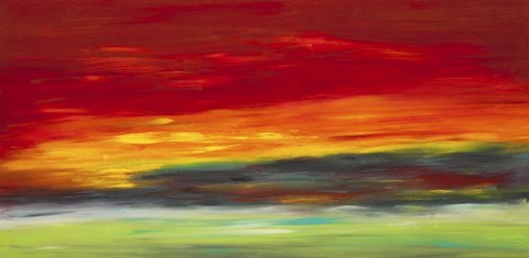 Framed Island Sky Print