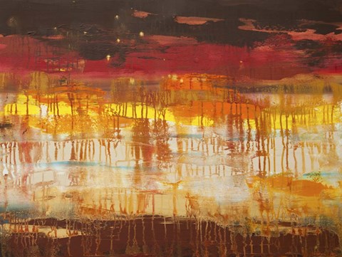 Framed Lithosphere 107 Print