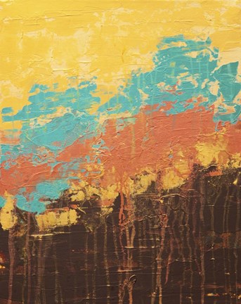 Framed Lithosphere 111 Print