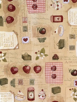 Framed All Things Strawberry Print