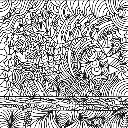 Framed Phinn Monster 2 Print