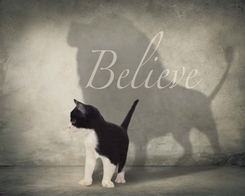 Framed Believe 1 Print
