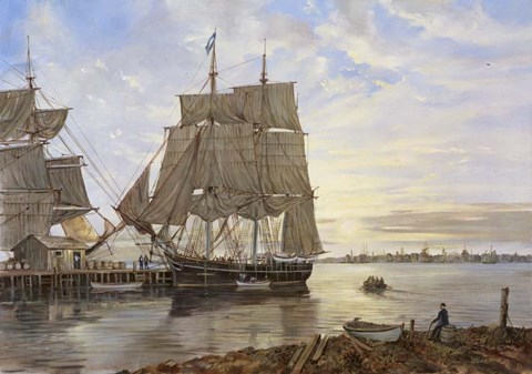 Framed Home Again Print