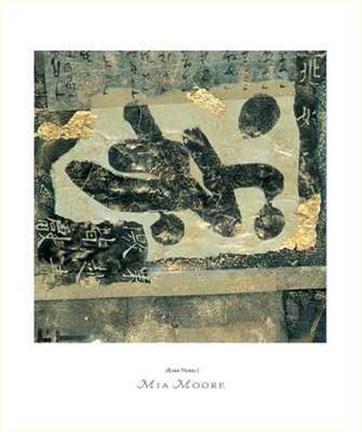 Framed Asian Visions I Print