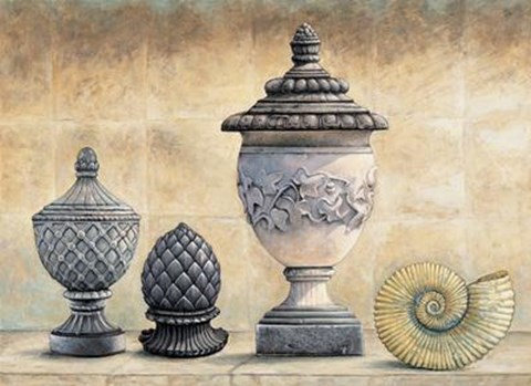 Framed Classical Setting I Print