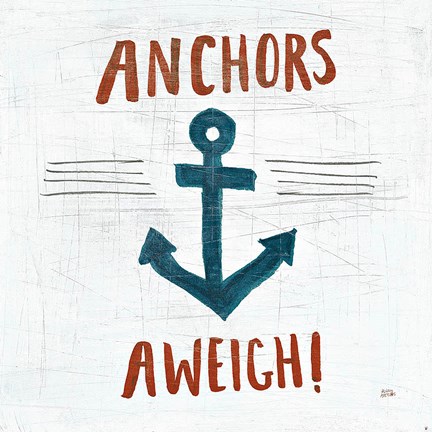 Framed Ahoy VI Print