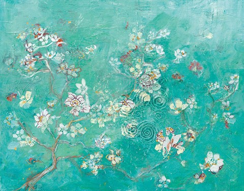 Framed Butter Blossoms Flowers Print