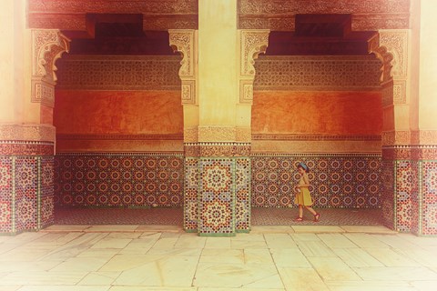 Framed Palace Walk Print