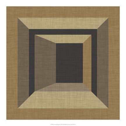 Framed Geometric Perspective VII Print