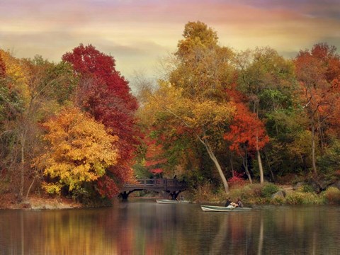 Framed Bank Rock Bay Print