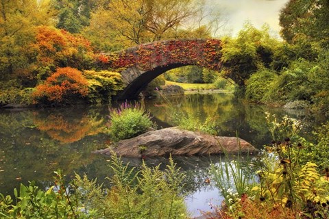 Framed Gapstow Bridge Serenity Print