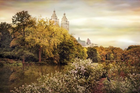 Framed Central Park Autumn Print