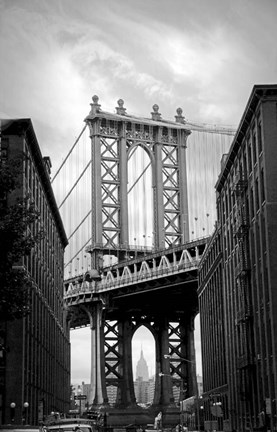 Framed Manhattan Bridge Print