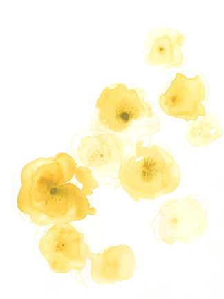 Framed Falling Blossoms IV Print