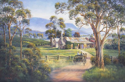 Framed Early Days Print