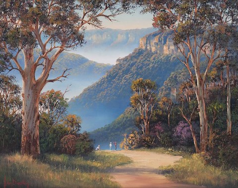 Framed Spring Morning - Katoomba Print