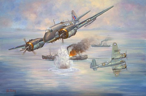 Framed Clear The Decks Print