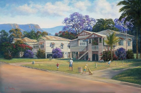 Framed Dad&#39;s Big Hit Print