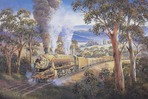 Framed Hard Yakka Print