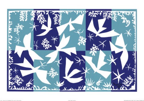 Framed Polynesie le Ciel Print