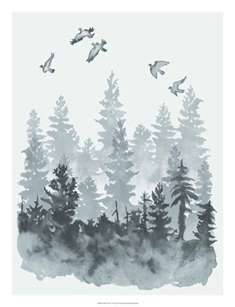 Framed Sierra Vista I Print