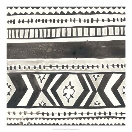 Framed Tribal Echo II Print