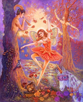 Framed Autumn Ballet Print