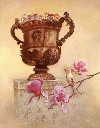 Framed Joyful Spring Song Print