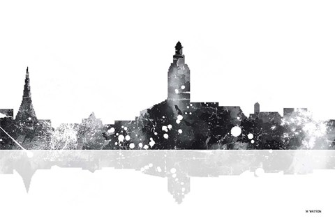 Framed Annapolis Maryland BG 1 Print