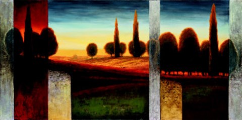 Framed Glow II Print