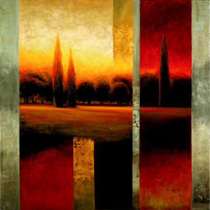 Framed Reflections I Print