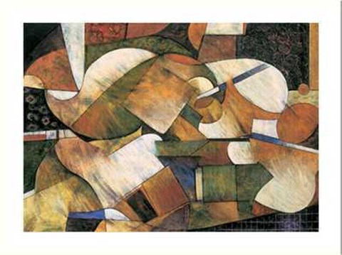 Framed Movement I Print