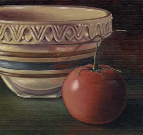 Framed Apple Tomato Print