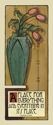 Framed Apple Green Vase Print