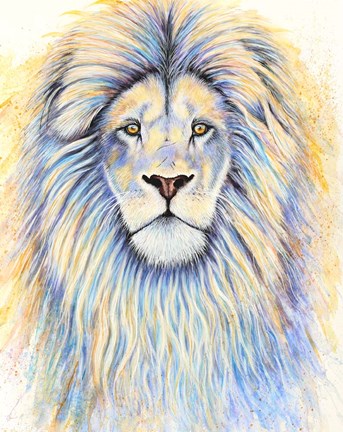 Framed Leo the Lion Print